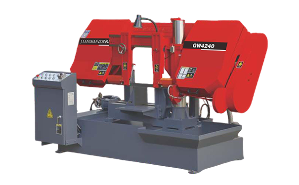 都匀GW4240双柱卧式带锯床